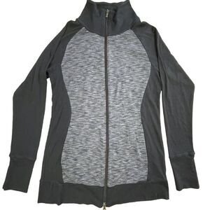 Columbia Women's Gray Long Sleeve Full Zip Sweater Jacket Size Medium